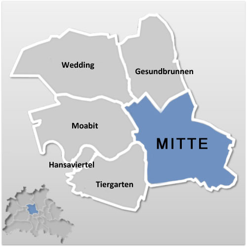 Karte Berlin Mitte