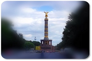 Siegessäule in Berlin mit der Siegesgöttin Viktoria