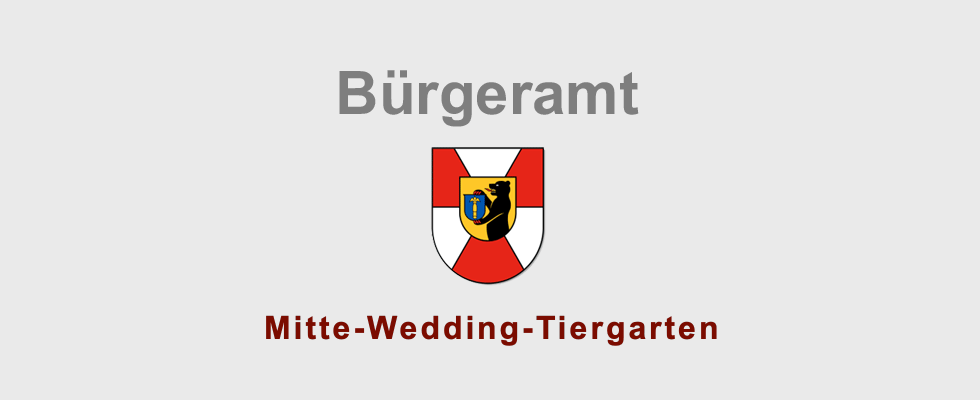 Bürgeramt Mitte-Wedding-Tiergarten