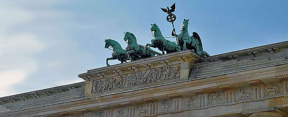 Бранденбургские Ворота в Берлине