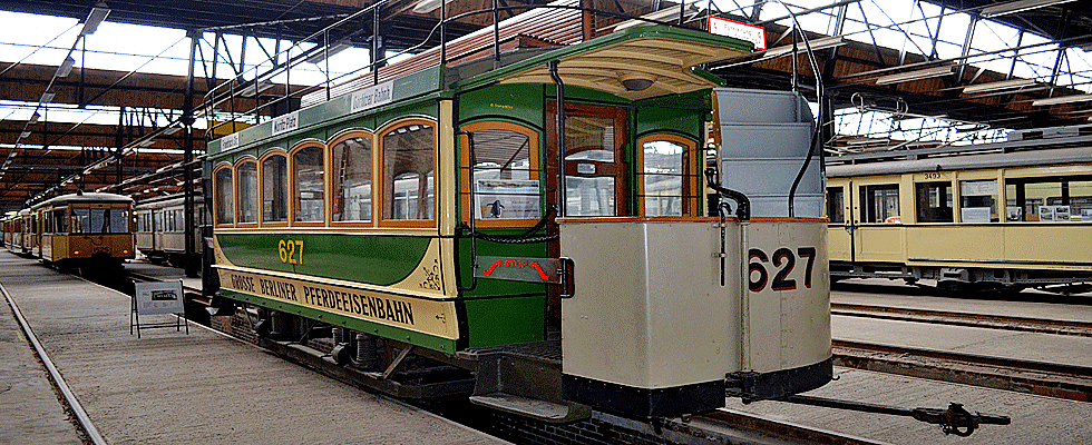 Straßenbahnmuseum - Pferdebahn