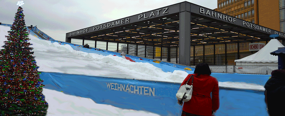 Winterwelt am Potsdamer Platz