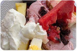 Eisspezialitäten Eis